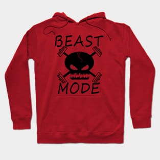 Beast Mode Skull Hoodie